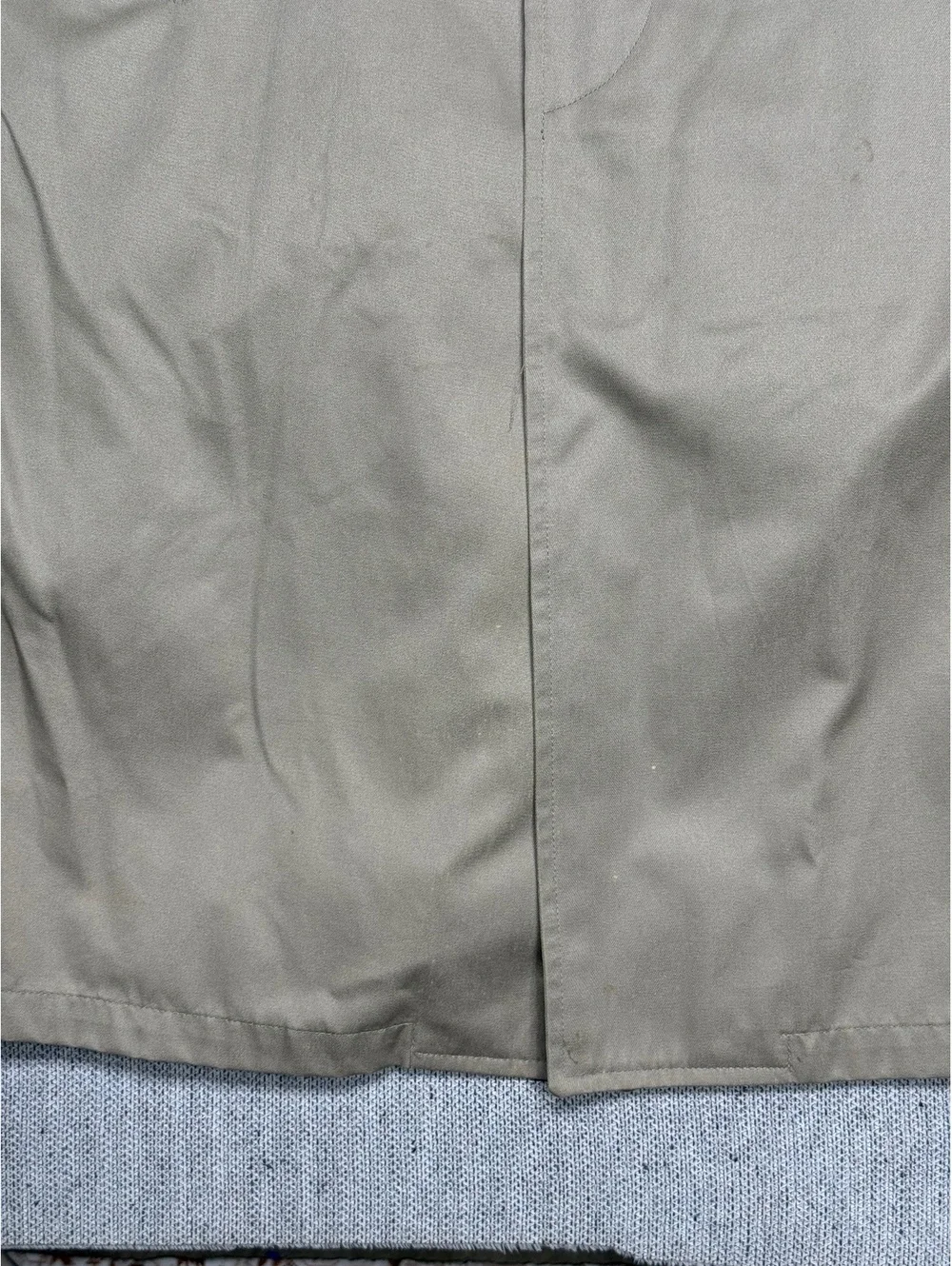 London Fog Classic Men's Trench Coat Size 40 Regular Tan